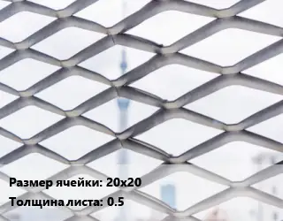 Сетка ЦПВС 20х20 s=0.5
